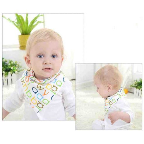 Whirl, bib, araphak on button - dog on yellow buy in online store