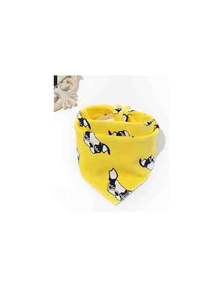 Whirl, bib, araphak on button - dog on yellow buy in online store Whirl, bib, araphak on button - dog on yellow buy in online store