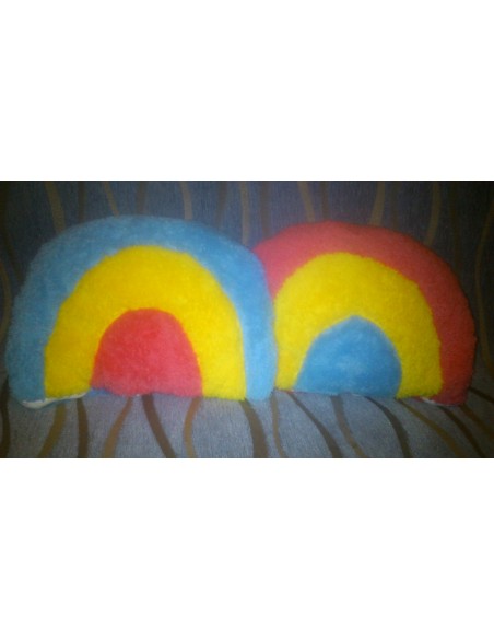 Warm blanket and pillow, 2 in 1 - Rainbow buy in online store