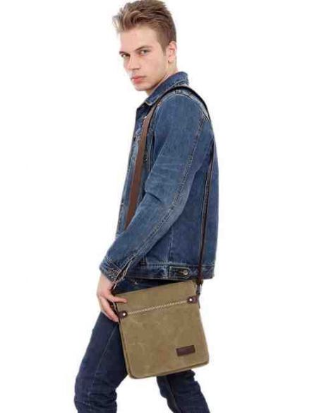 Men's Bag Barstie Cotton K020 Sand buy in online store Men's Bag Barstie Cotton K020 Sand buy in online store