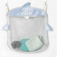 Mesh Organizer for storing toys in a Bathroom Alarger + 2 Vacuum Hook - Gray buy in online store 2
