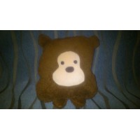 Warm blanket and pillow, 2 in 1 - Bear buy in online store 2