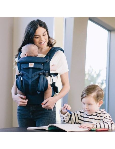 Ergonomic Ergo Backpack Ergobaby Omni 360 Carrier Cool Air Mesh Midnight Blue buy in online store