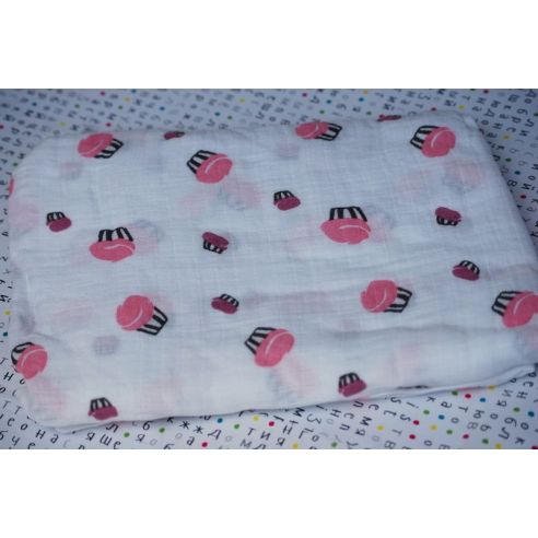 Gauze Muslin Diaper 105 * 105 - Cupcake buy in online store