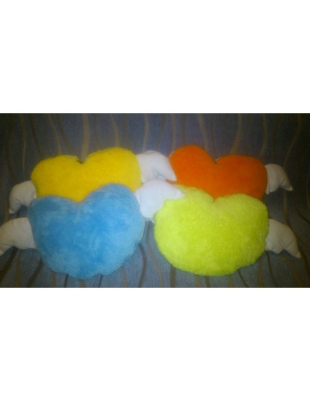 Warm blanket and pillow, 2 in 1 - Heart buy in online store