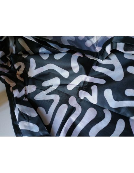 Rug Organizer for Toys 150cm - Black and Gray buy in online store Rug Organizer for Toys 150cm - Black and Gray buy in online store