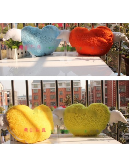 Warm blanket and pillow, 2 in 1 - Heart buy in online store