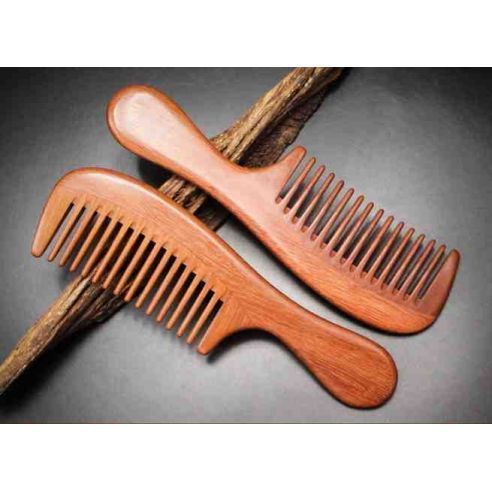 Mahogany hairbrush 16 teeth buy in online store