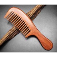 Mahogany hairbrush 16 teeth buy in online store