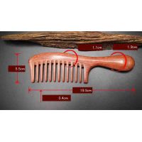 Mahogany hairbrush 13 teeth buy in online store 2