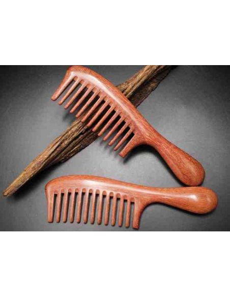 Mahogany hairbrush 13 teeth buy in online store