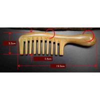 Sandalwood hairbrush wide teeth 19,5cm buy in online store 2