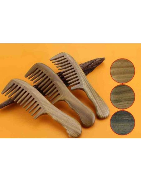 Sandalwood hairbrush Wide teeth 18.5cm buy in online store Sandalwood hairbrush Wide teeth 18.5cm buy in online store