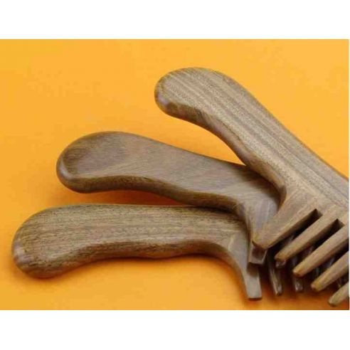 Sandalwood hairbrush Wide teeth 18.5cm buy in online store