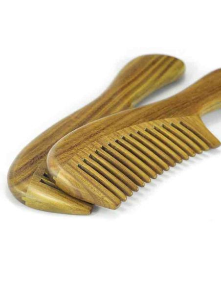 Sandalwood hairbrush wide teeth 20cm buy in online store Sandalwood hairbrush wide teeth 20cm buy in online store