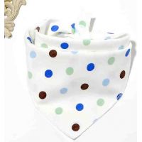 Whirl, bib, arafat on button - blue circles buy in online store