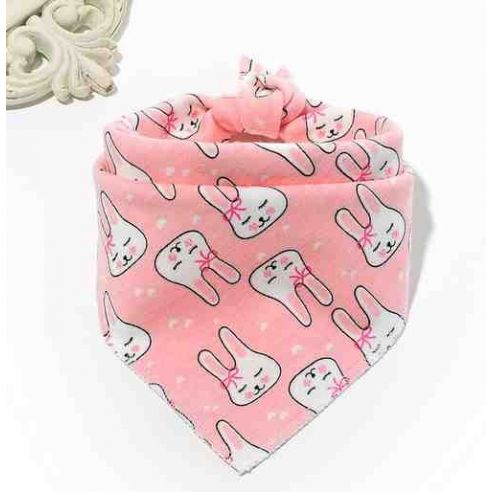Slotman, bib, araphak on the button - pink hares buy in online store