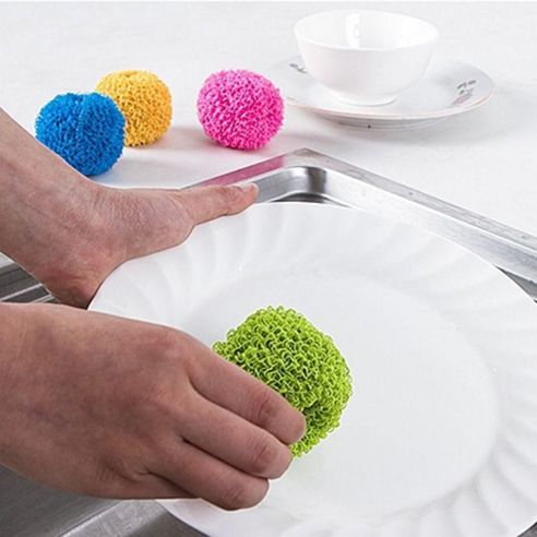 Nano balls - sponges of polyester fiber buy in online store