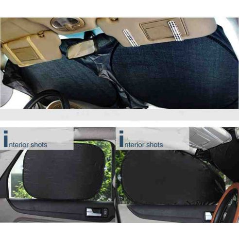 A set of sunscreen car shutters for a car (6 pieces) buy in online store