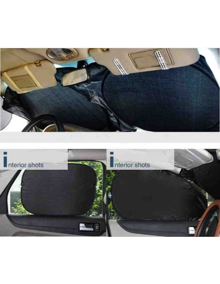 A set of sunscreen car shutters for a car (6 pieces) buy in online store A set of sunscreen car shutters for a car (6 pieces) buy in online store