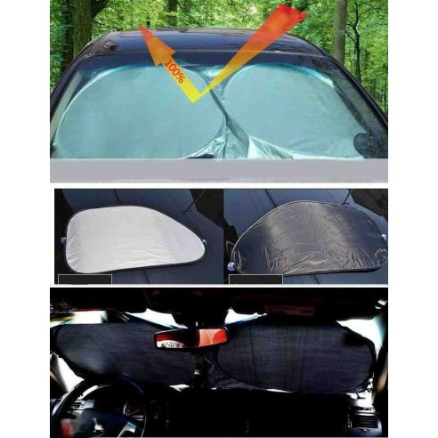 A set of sunscreen car shutters for a car (6 pieces) buy in online store