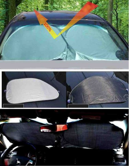 A set of sunscreen car shutters for a car (6 pieces) buy in online store A set of sunscreen car shutters for a car (6 pieces) buy in online store