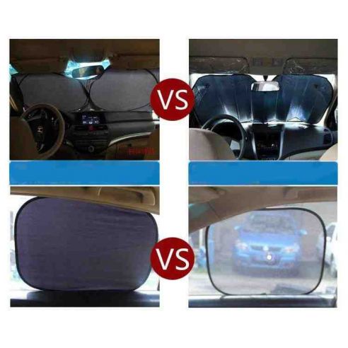 A set of sunscreen car shutters for a car (6 pieces) buy in online store