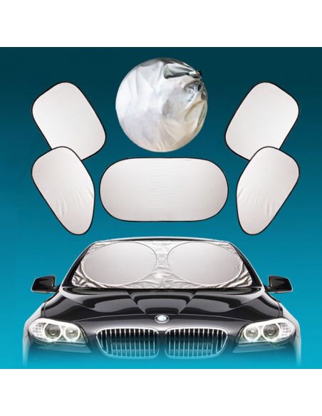 A set of sunscreen car shutters for a car (6 pieces) buy in online store A set of sunscreen car shutters for a car (6 pieces) buy in online store