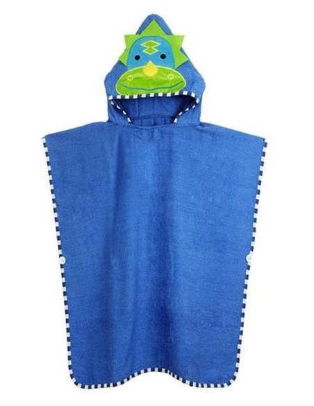 Children's Towel Cape Poncho (Analog Skip Hop) Hooded - Dinosaur 60 * 120cm buy in online store