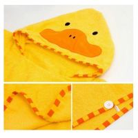 Children's Towel Cape Poncho (Analog Skip Hop) Hooded - Duck 60 * 120 buy in online store 2