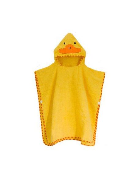 Children's Towel Cape Poncho (Analog Skip Hop) Hooded - Duck 60 * 120 buy in online store