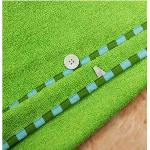 Children's Towel Cape Poncho (Analog Skip Hop) Hooded - Frog 60 * 120 buy in online store