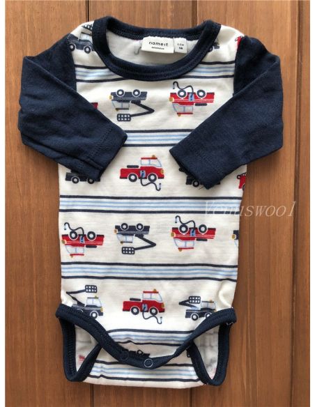 Body with Hands Name IT Pure Merino Wool Blue with White and With Machines Size 68 buy in online store Body with Hands Name IT Pure Merino Wool Blue with White and With Machines Size 68 buy in online store