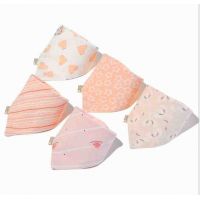 Whirlscrew, bib, araphak on the button - Set pink 5pcs buy in online store