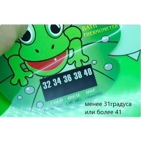 Thermometer for measuring water temperature - frog buy in online store