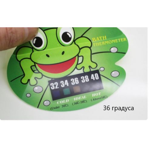 Thermometer for measuring water temperature - frog buy in online store