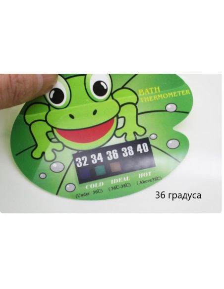 Thermometer for measuring water temperature - frog buy in online store