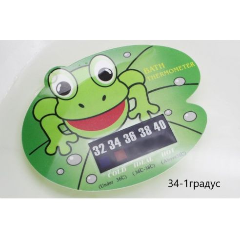 Thermometer for measuring water temperature - frog buy in online store