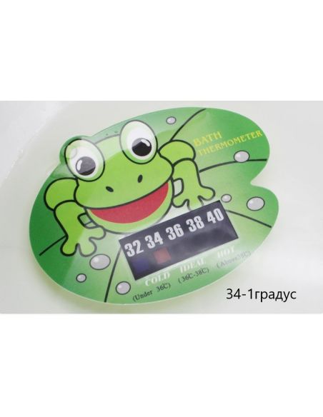 Thermometer for measuring water temperature - frog buy in online store