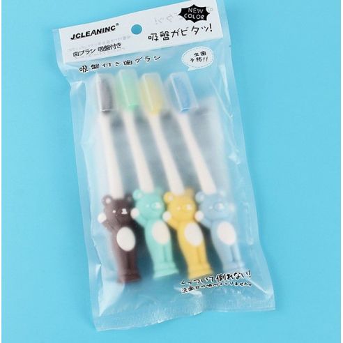 Baby Toothbrushes on Squakes Bear - 4pcs buy in online store