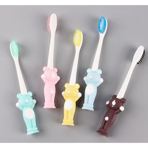 Baby Toothbrushes on Squakes Bear - 4pcs buy in online store