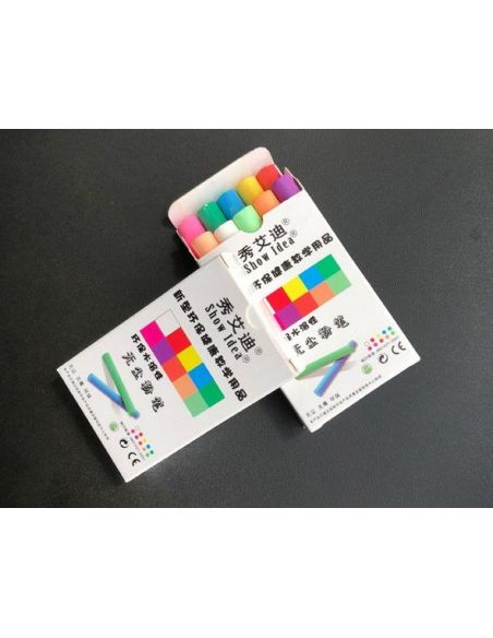 Water soluble dustless chalk color + 1pc holder for chalk buy in online store Water soluble dustless chalk color + 1pc holder for chalk buy in online store