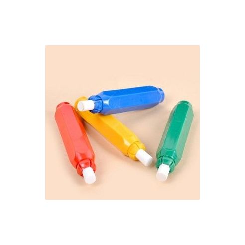 Water soluble dustless chalk color + 1pc holder for chalk buy in online store