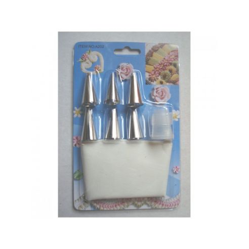Confectionery set (confectionery bag, adapter + 6 nozzles) buy in online store