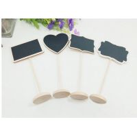 Cretaceous plates, wood price tags - on the rack 10pcs buy in online store 2