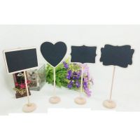 Cretaceous plates, wood price tags - on the rack 10pcs buy in online store