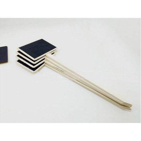 Chalk price tag, tree plate - on a chopstick 10pcs buy in online store