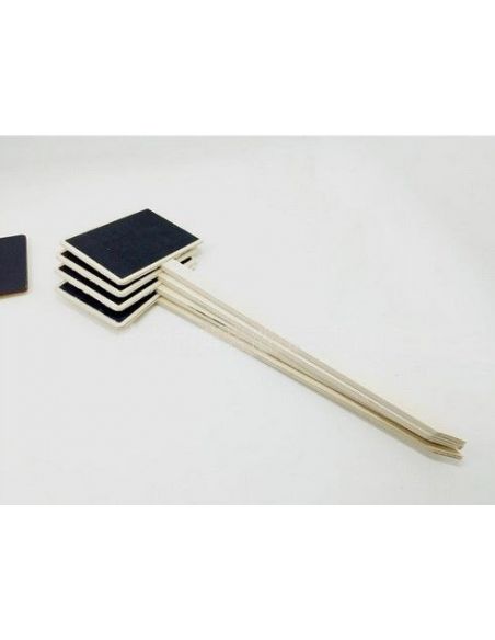 Chalk price tag, tree plate - on a chopstick 10pcs buy in online store