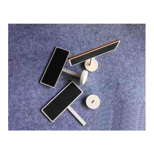 Chalk price tag, tree plate - on a chopstick 10pcs buy in online store