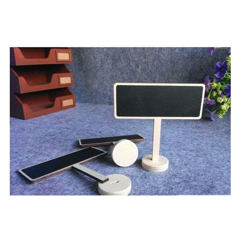 Chalk price tag, tree plate - on a chopstick 10pcs buy in online store